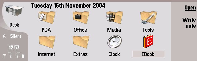 Nokia 9500 Desktop