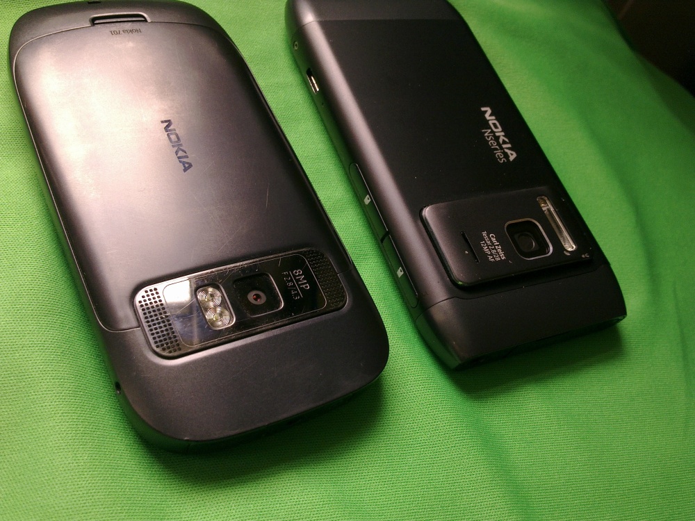 Nokia 701 and N8