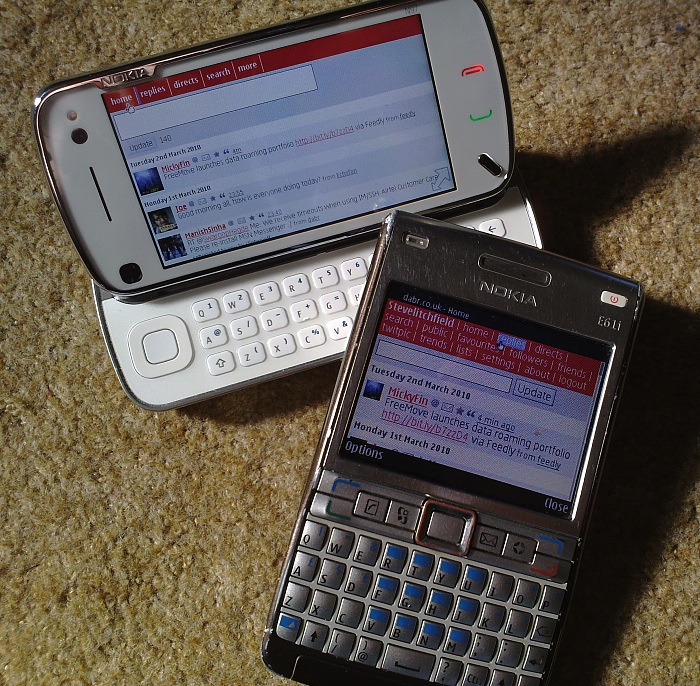 N97 vs E61i !