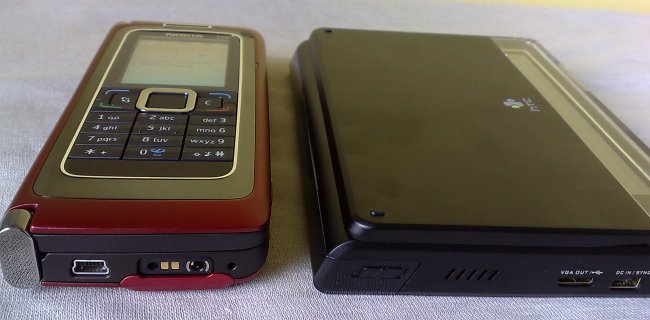 E90 versus HTC Advantage
