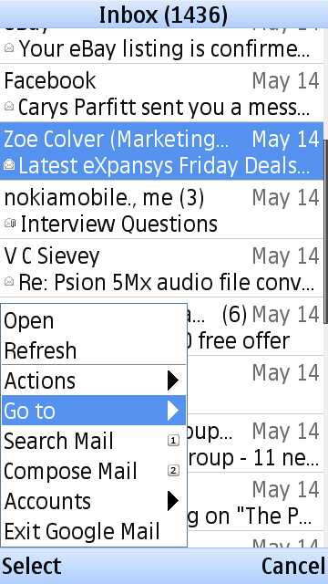 Gmail tutorial screenshot