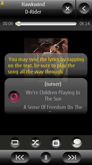 TuneWiki screenshot