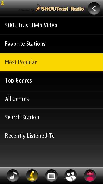 TuneWiki screenshot