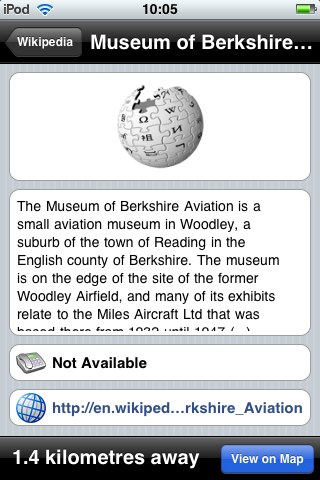 iPhone screenshot