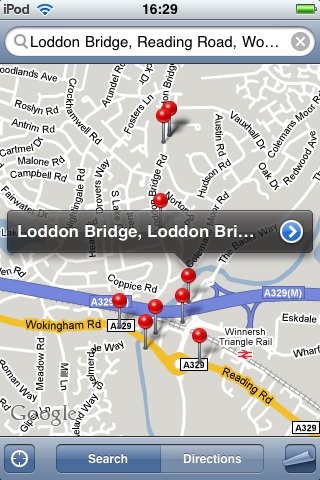 iPhone screenshot