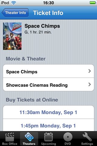 iPhone screenshot
