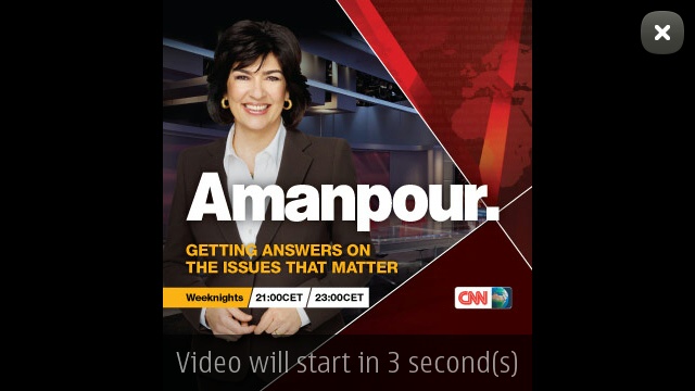 Screenshot, Live TV article