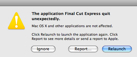 Another error!