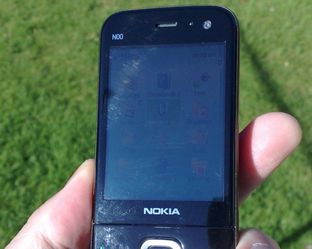 N85 in sun