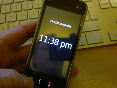 Key Lock Clock