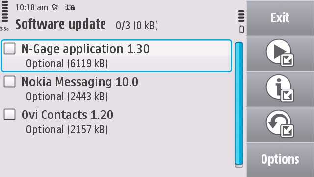 Sw update