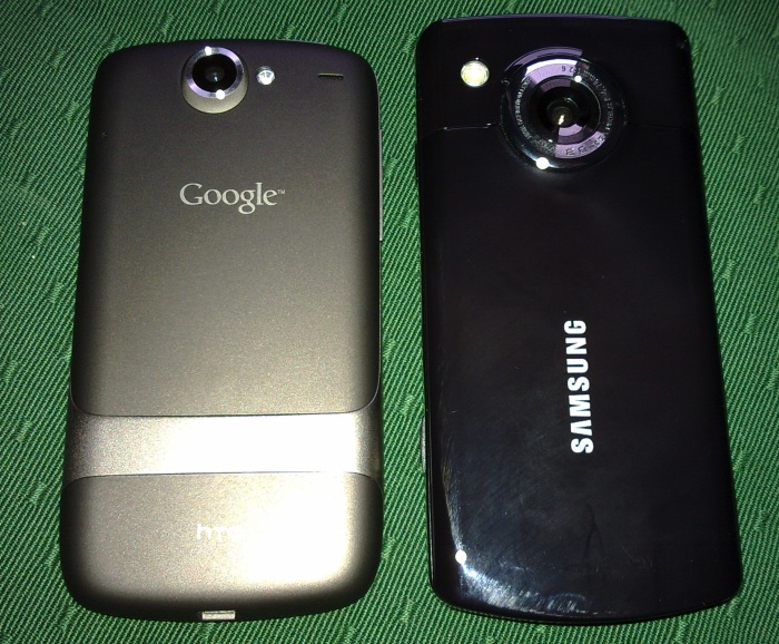 Nexus One vs Samsung i8910 HD