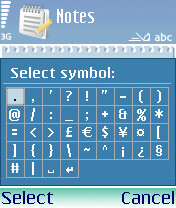 Screen from tutorial