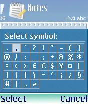 Screen from tutorial