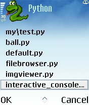 Some of the example scripts/programs
