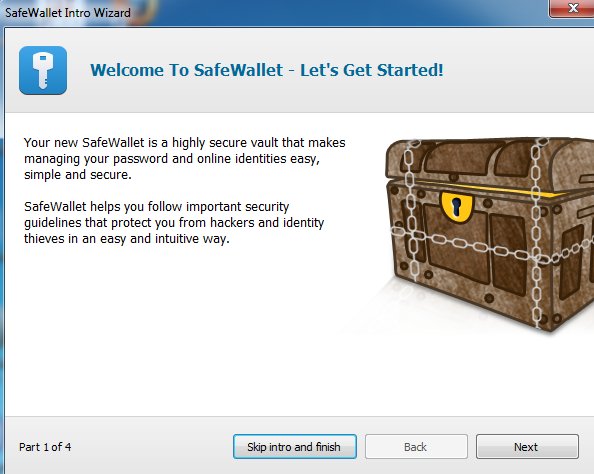 Screenshot, SafeWallet migration