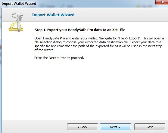 Screenshot, SafeWallet migration