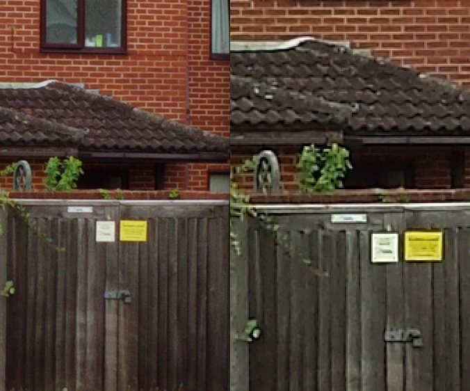 Scene 1 comparison