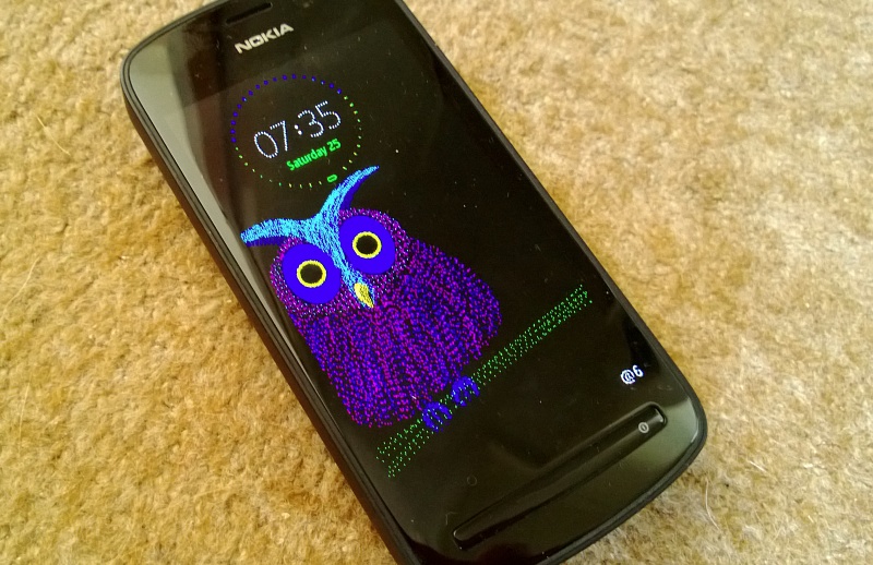 Nokia Sleeping Screen and AMOLED clock