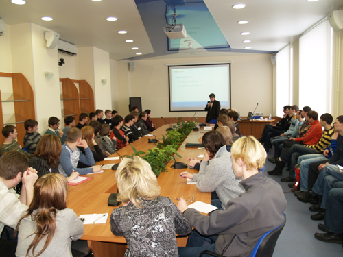 Seminar in progress
