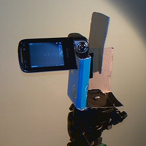 N93 in use on the full size tripod