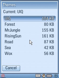 UIQ 3 screenshot