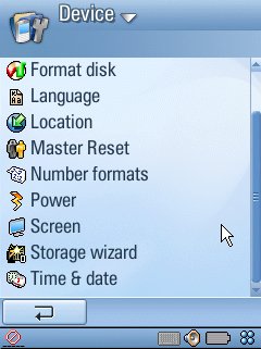 UIQ 3 screenshot