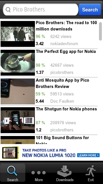 Screenshot, YouTube on mobile