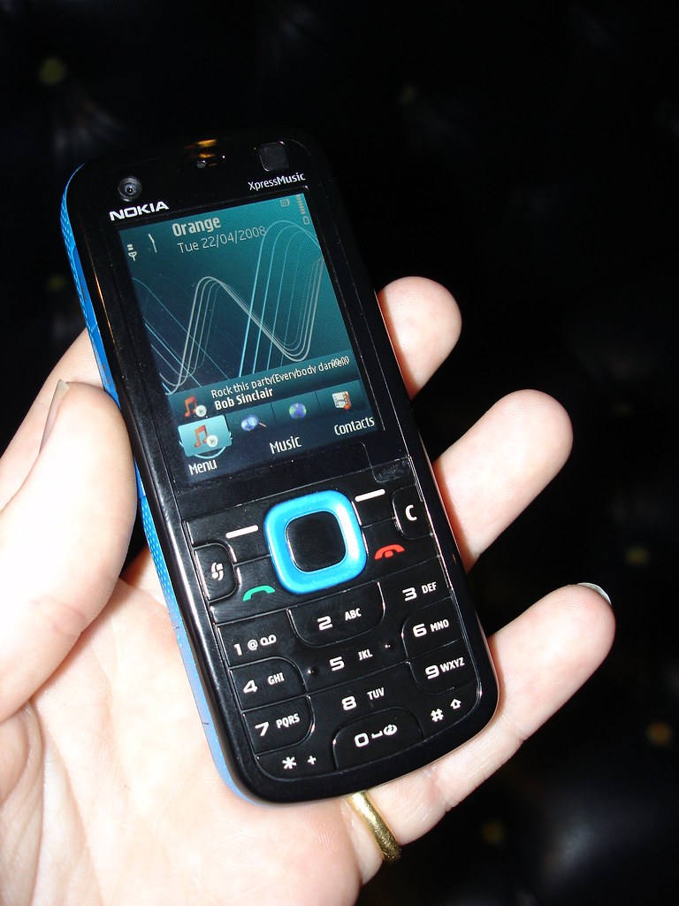 Nokia 5320 custom Active Idle screen