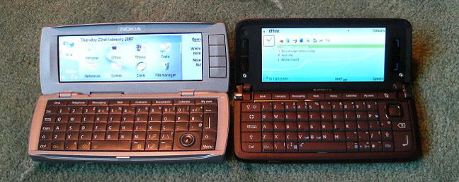 Nokia 9500 vs Nokia E90