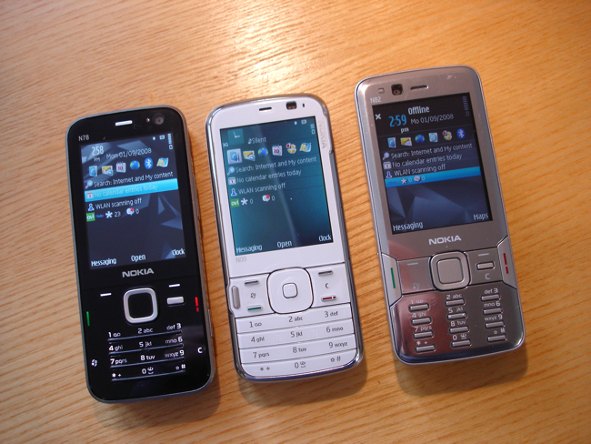 N78 vs N82 vs N79