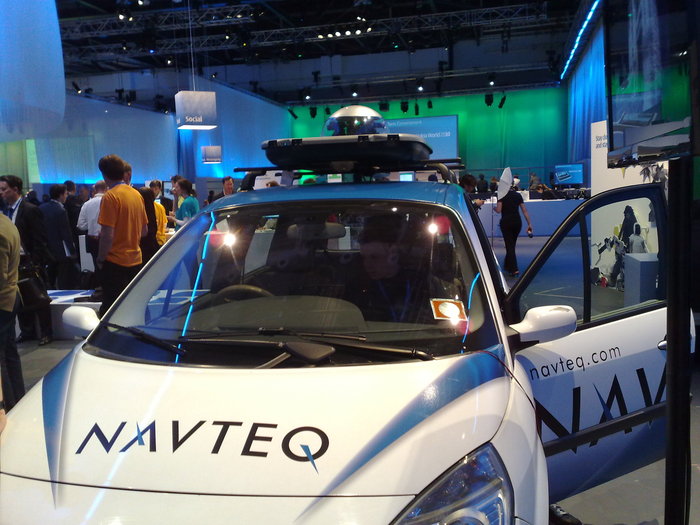 One of NavTeq's GeoData collection vehicles