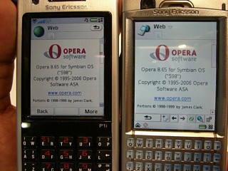 P1 vs P990 Opera versions