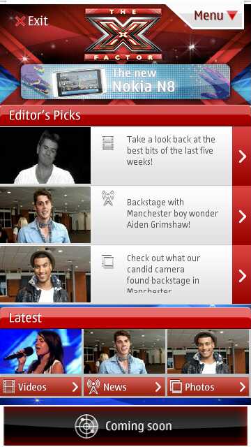 The X-Factor App