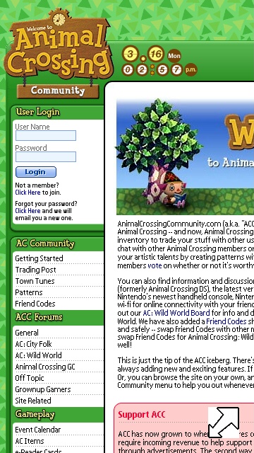 Nokia 5800 web browser in full screen mode
