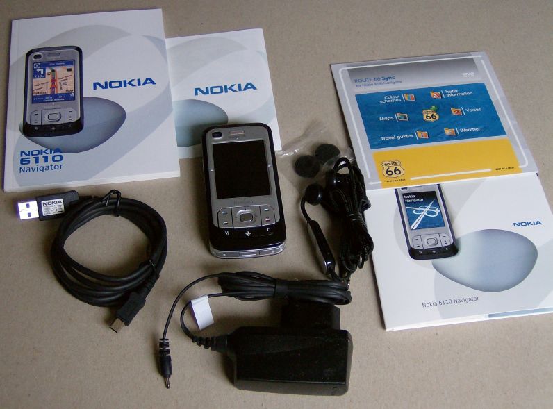 Nokia 6110 Navigator - what you get