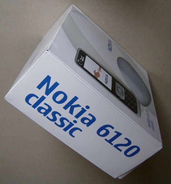 Nokia 6120 Classic box