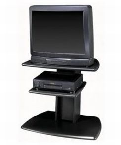 Television with separate DVD player