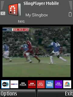 Slingbox running on Nokia N73