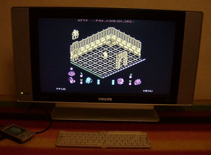 Sinclair ZX Spectrum emulated on Nokia N95