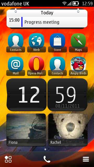Screenshot Symbian Belle tutorial. apps for nokia c7 symbian belle.