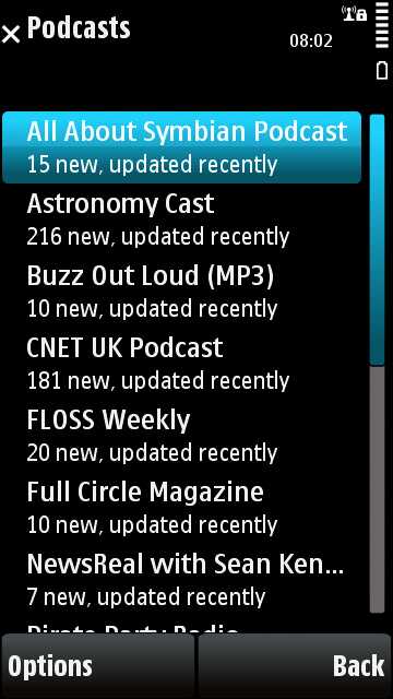 Podcasts ready for downloading on your mobile