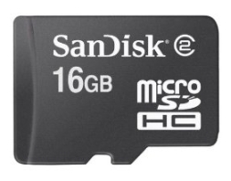 MicroSDHC card