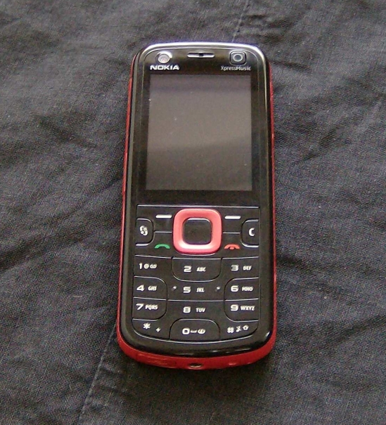 Nokia 5320 XpressMusic front view
