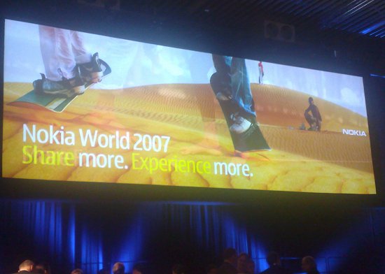 Keynote, Nokia World