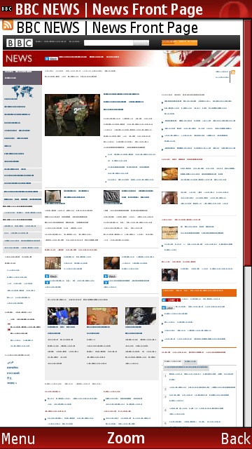 BBC News on Opera Mini