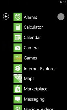 WP7 Metro UI