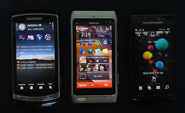 Symbian's 3 flagships