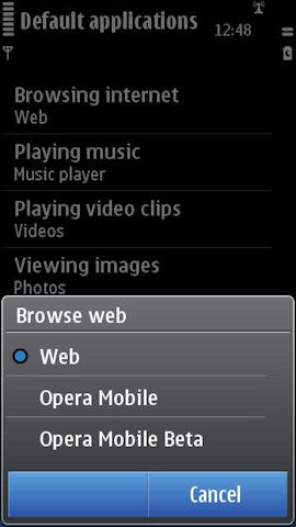 browser settings