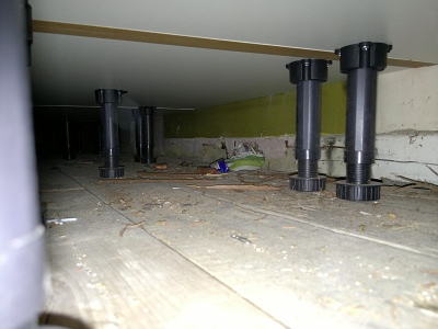 Under cupboards